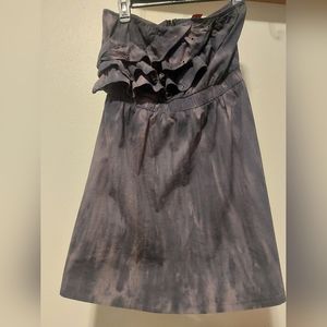Sweet Love Mini Dress, dark gray, smoky color. Junior Large size